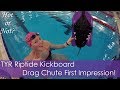 TYR Riptide Kickboard Drag Chute First Impression by Anna!! Hot or Not?
