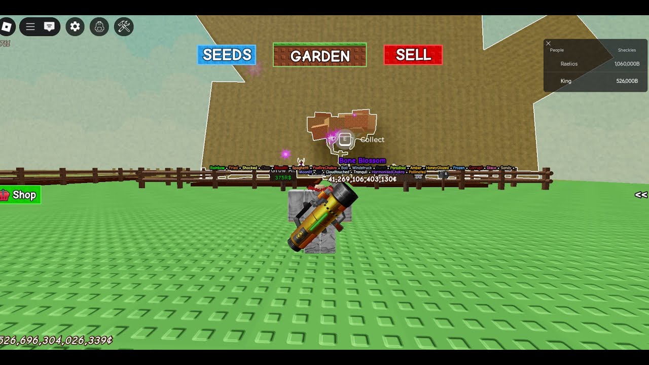 Grow a garden giveaway LIVE RN :) - YouTube