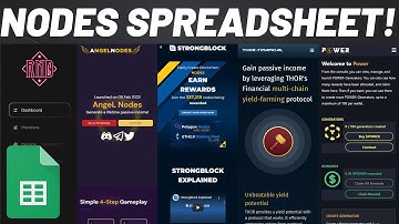 Nodes Portfolio Tracker! Step By Step Tutorial Spreadsheet! Part 2/2