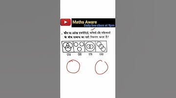 Venn diagram, #mathsaware #reasoning #ssc #tricks #shorts #venndiagrams #mtsreasoning #amitsir, ssc