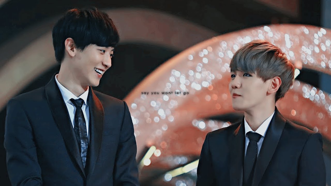 chanbaek / say you won't let go