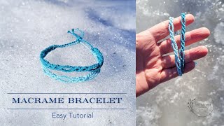 Makramee käepael/How To Make Macrame Bracelets by Ilona Makramee 104 views 2 months ago 14 minutes, 38 seconds