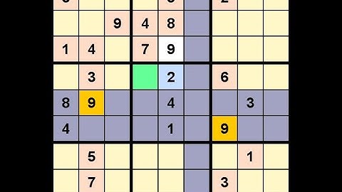 How to Solve New York Times Sudoku Hard January 12, 2022
