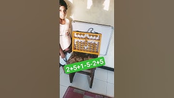 abacus sum#abacuslearning #abacustraining #abacuslevel1 #abacus #education #maths #amazing #bright