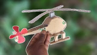 how to make 🚁helicopter dc motor DIY  from home RC Creative