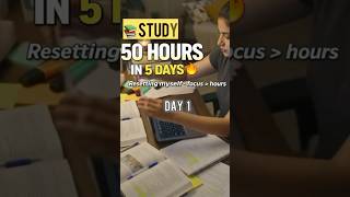 50 Hours in 5 Days Challenge | Day 1 📚🌧️ Power Cut, Rain & 10 Hours of Studying #aspirantlife #swm