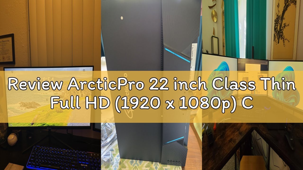 Review ArcticPro 22 inch Class Thin Full HD (1920 x 1080p) Computer Monitor, 100Hz Refresh Rate, 99%