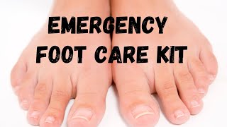 First Aid Kit For Feet
