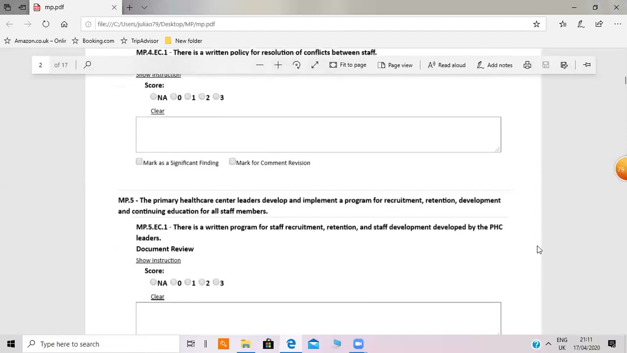 شرح معايير سباهي لمراكز الرعاية الصحية الأولية ملف القوى العاملة  د  مجدي عمر