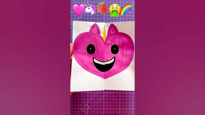 Unicorn Strawberry Chaos 🌈🦄🍓😂 | Funny Emoji Art #shorts