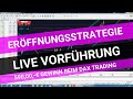 CFD Trading: Einfache Eröffnungsstrategie feat. Birger Schäfermeier! LIVE Vorführung
