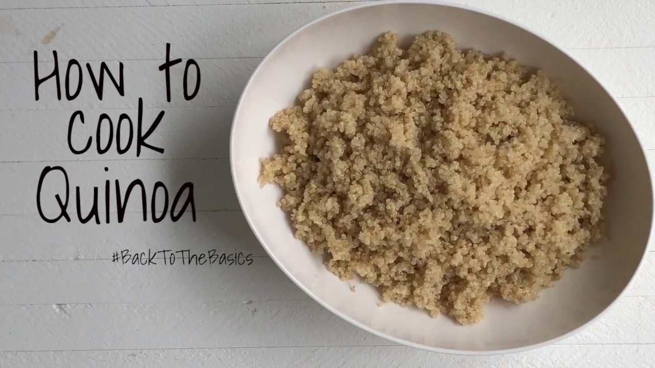 How to Make Perfect Quinoa on the Stove - YouTube