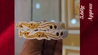 Sankha Designs || Bengali Sankha Bangles Designs With Price And Weight 2024 Collection