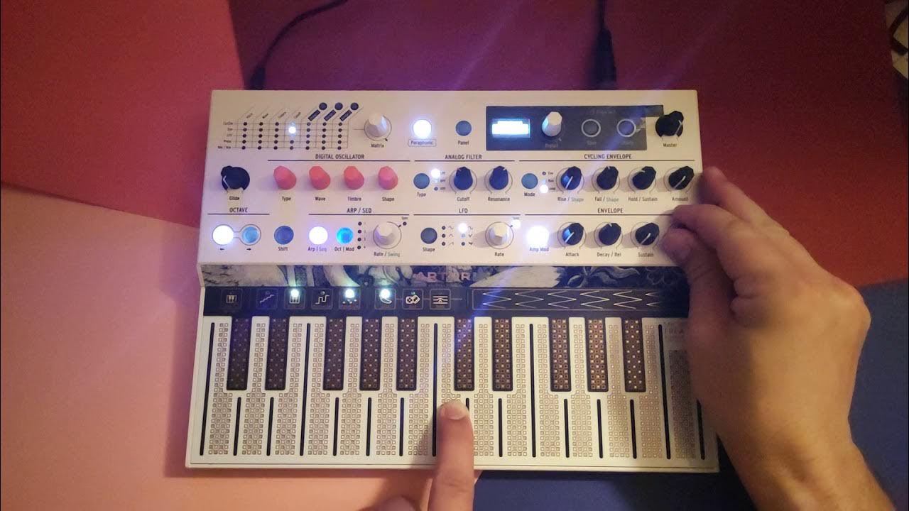 Arturia MicroFreak Wavetable No. 6 is my new Favorite (Improvised