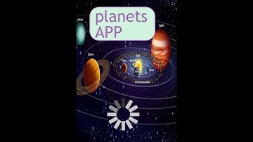 Solar system App on Code.org App lab