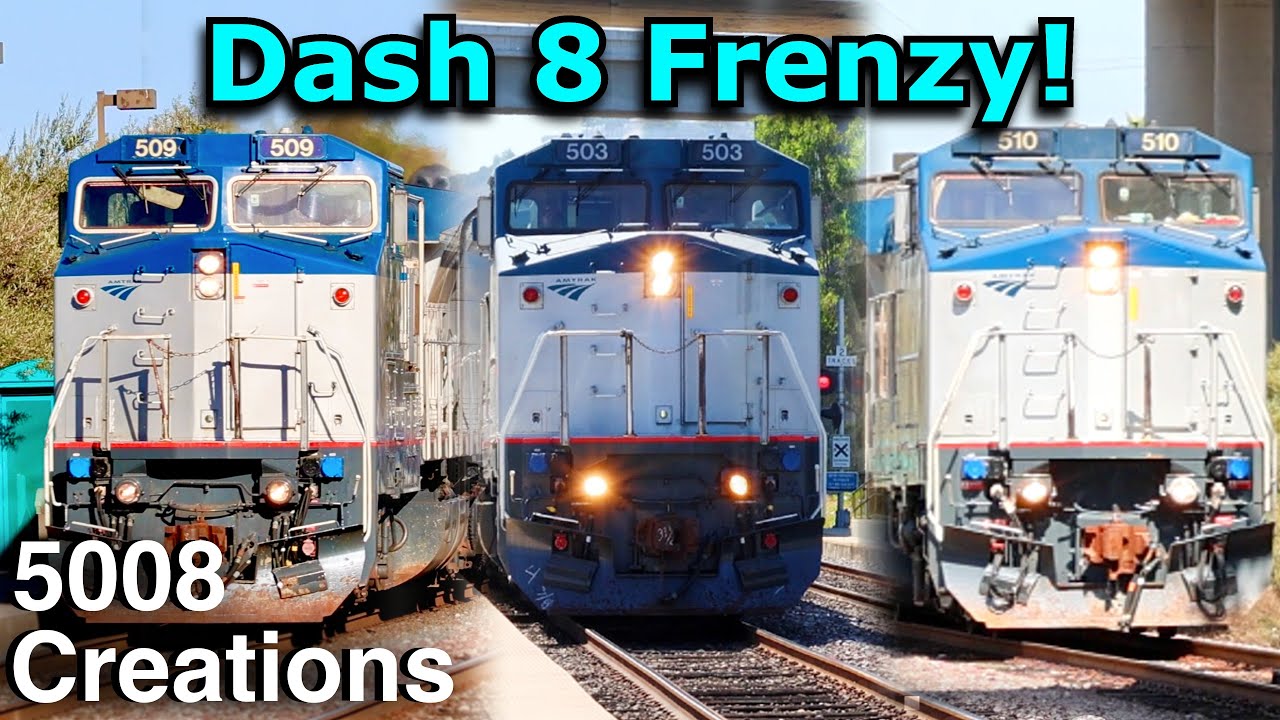 OLD] The SoCal Dash 8 Trio! 510, 509, and 503 running in 2024