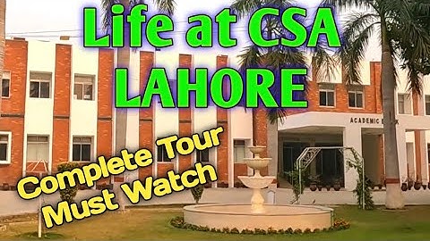Life at CSA Lahore | CSA Lahore Tour | Civil Services Academy Lahore | CSS Officers at CSA Lahore