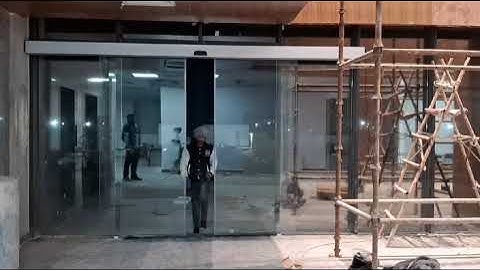 Automatic Sliding Sensor Glass Door