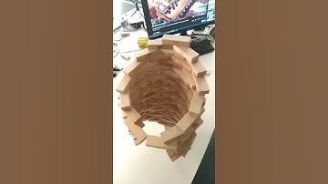 An "Impossible" Jenga Wall #SHORTS