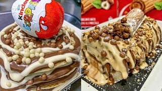 Most Satisfying Nutella \& Oreo Cake Decorating Ideas | Yummy \& Tasty Chocolate Food Compilation