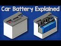 How a car battery works  basic working principle