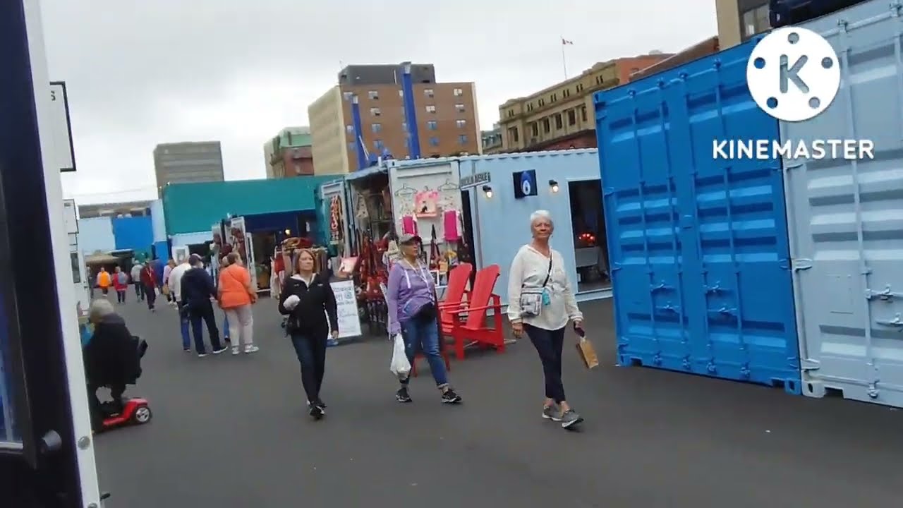 A walking tour. AREA 506 Waterfront Container Village. Saint John NB. YouTube