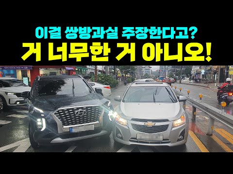 18283회. 본인은 무과실 주장합니다. 제가 생각한 과실에 무리가 있을까요?