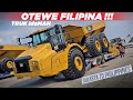 OTW FILIPINA !!! Antar Truk Tambang Menggunakan Truk Eropa Milik AFT Trans (Bukan Sitinjau Lauik)