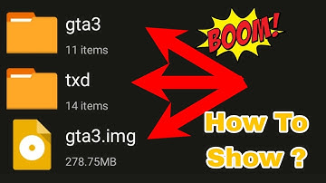 How To Show Texdb File In Gta Sa Data Folder | gta3 txd gta3.img | Gta San Andreas Android