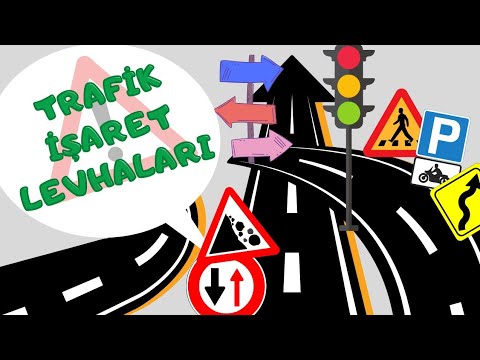 TRAFİK İŞARETLERİ NELERDİR ANİMASYON? (Trafik İşaretleri Çizgi Film/ Trafik İşaretleri Ve Anlamları)