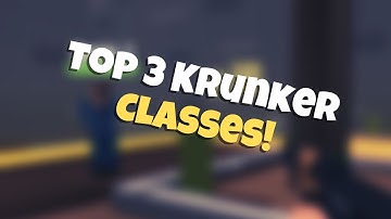 My Top 3 Krunker.io Classes | Krunker Top 3