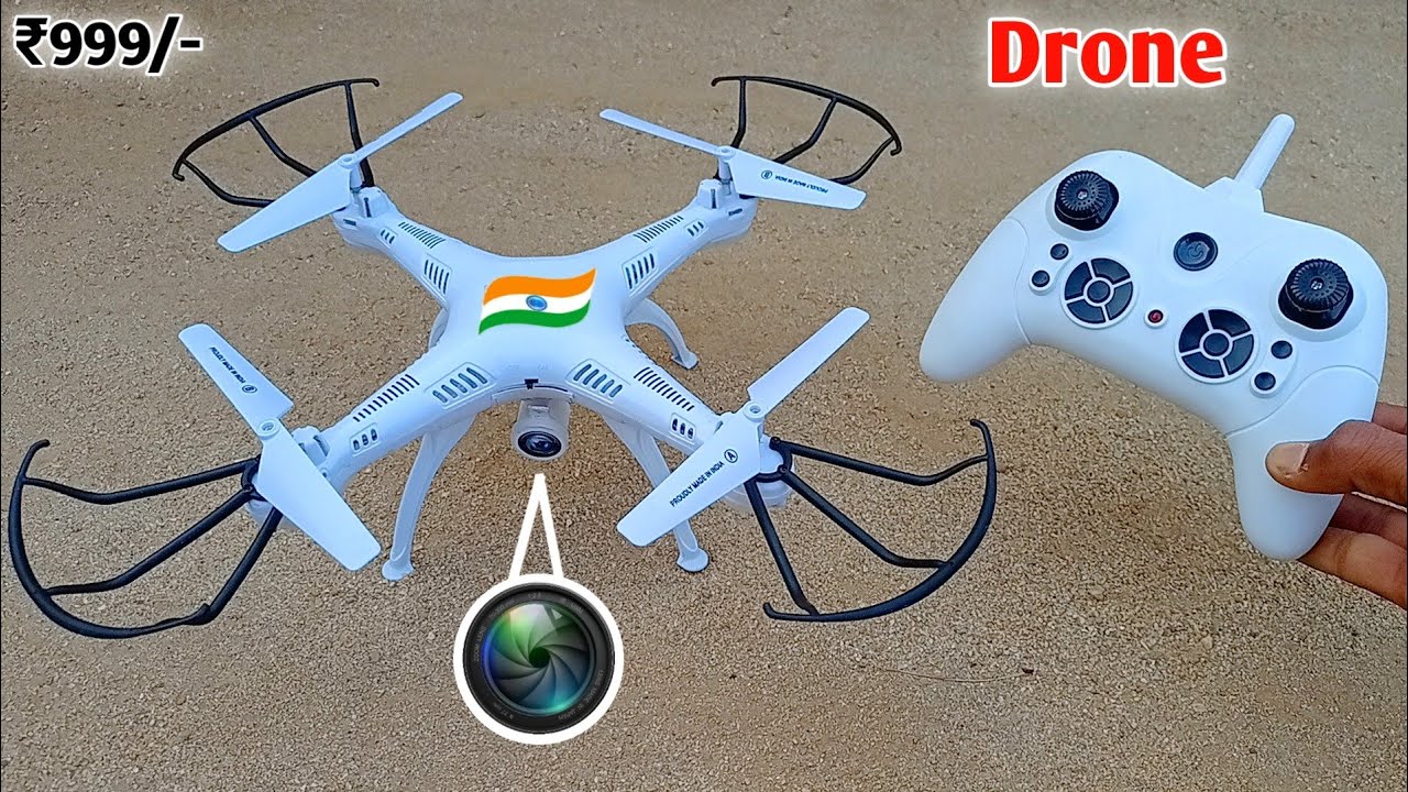 RC Veer Drone - Made in india RC Drone Unboxing & Flying Test - Chatpat toy  tv 