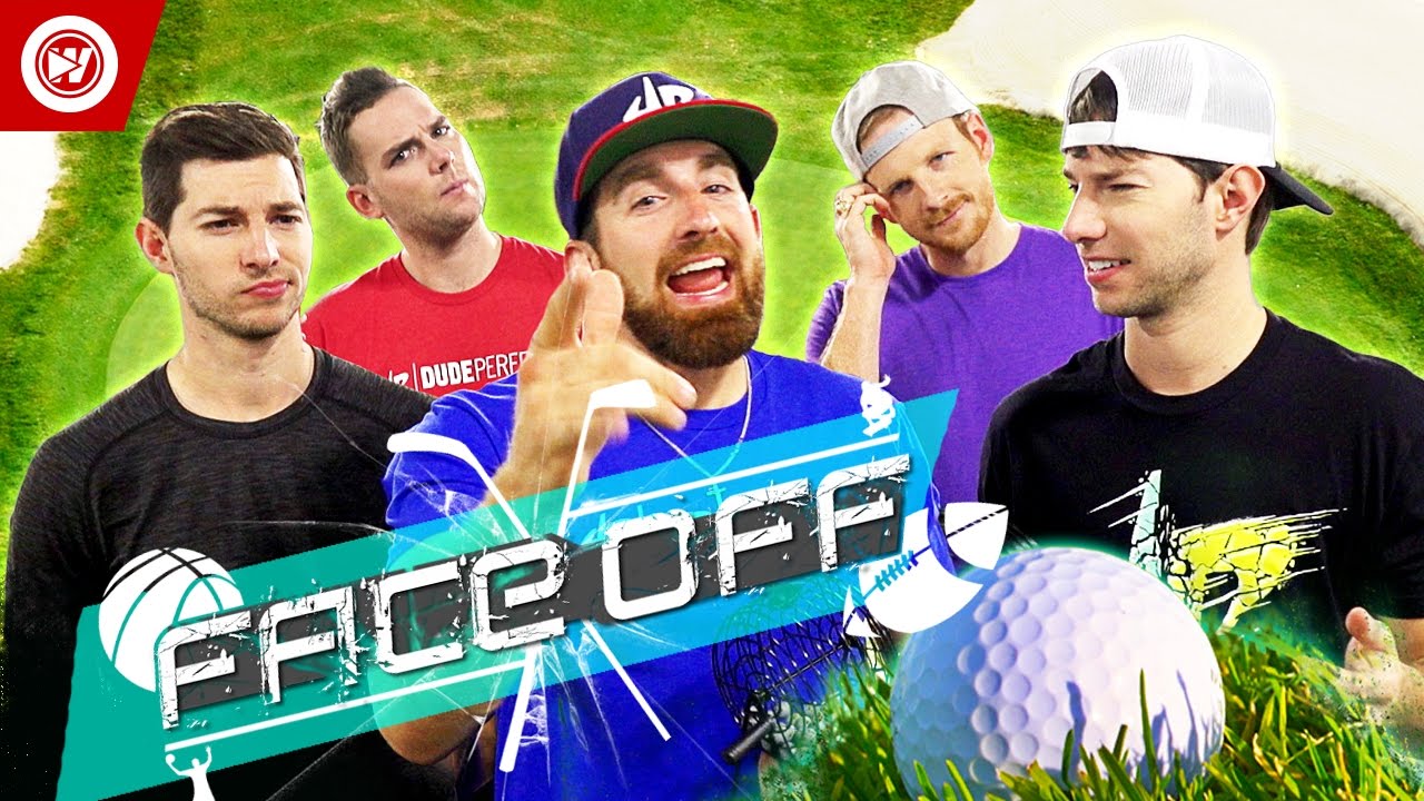 Dude Perfect Office Golf Challenge | FACE OFF
