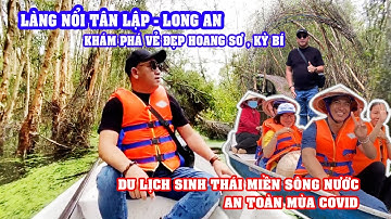 Làng nổi Tân Lập - Long An, du lịch sinh thái rừng tràm Tân Lập, miền tây sông nước