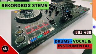 Rekordbox Stems Explained | Get DDJ FLX 10 Track Separation on DDJ 400 or any Pioneer DJ Controller.