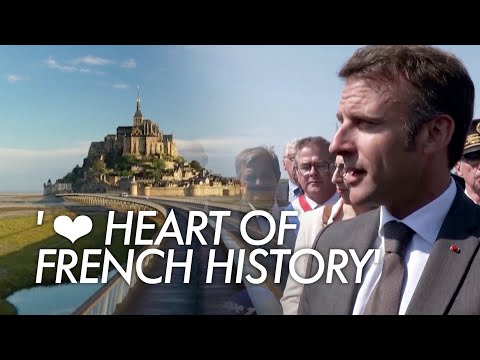 1000-year-old Mont Saint-Michel monument 'inspiring' France to face up challenges: Macron Episode cover