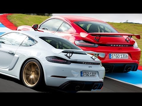 Porsche Cayman GT4 // Guards Red vs Carrera White