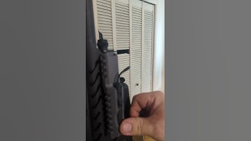 3d Printed Tactical flashlight pressure switch picatinny rail mount with quick release tab demo