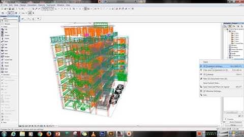 ARCHICAD 3D SETTINGS WIREFRAME PROBLEM