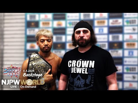 #njdontaku 4th match Backstage (with Subtitles) 5/3/24｜レスリングどんたく 2024 第4試合 Backstage