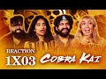 Don&#39;t drown your students!! Cobra Kai - 1x3 Esqueleto - Group Reaction