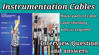 What is the purpose of instrument cable shielding and how can it prevent noise? !! instrument cable.