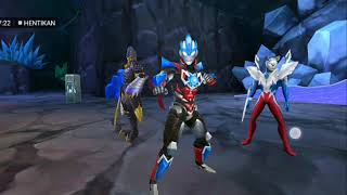 Bermain ultraman legend of hero mod apk