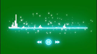 New green screen line audio spectrum | Best green screen line audio spectrum