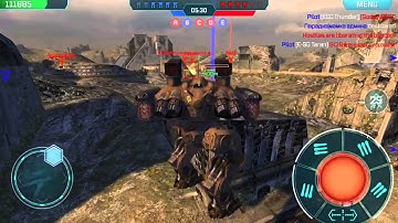 Walking War Robots [WWR] TEST SERVER Rhino Part 2 | ADRIANNNNNN