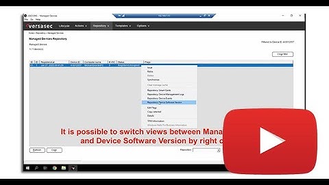 vSEC:CMS 6.2: Client Repository