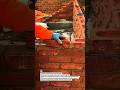 Incorrect Brick Placement Causes Weak Stair Walls#Bricklaying #Masonry #Construction