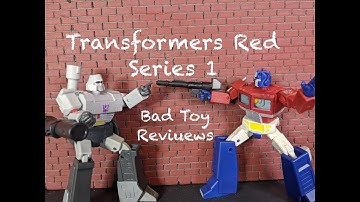 Transformers R.E.D. Series Optimus Prime and Megatron