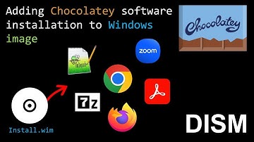 DISM: Adding Chocolatey software installation to Windows image