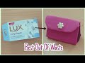 Cute Purse With Soap Box | DIY | Best Out Of Waste | Soap Box Craft Ideas